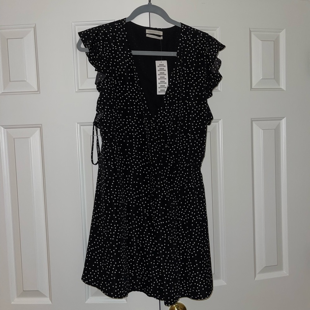 Urban Outfitters - Black wrap dress (brand new with tags)